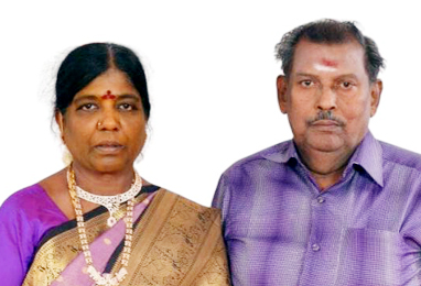 With my beloved father Paathirakadai Shri. D. Veluchamy